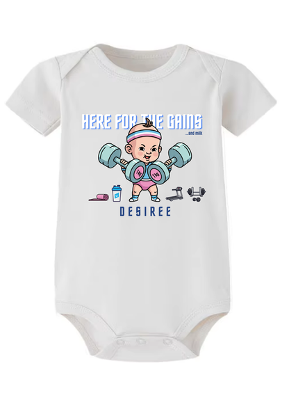 Little Gym Rat Onesie (Organic Cotton)