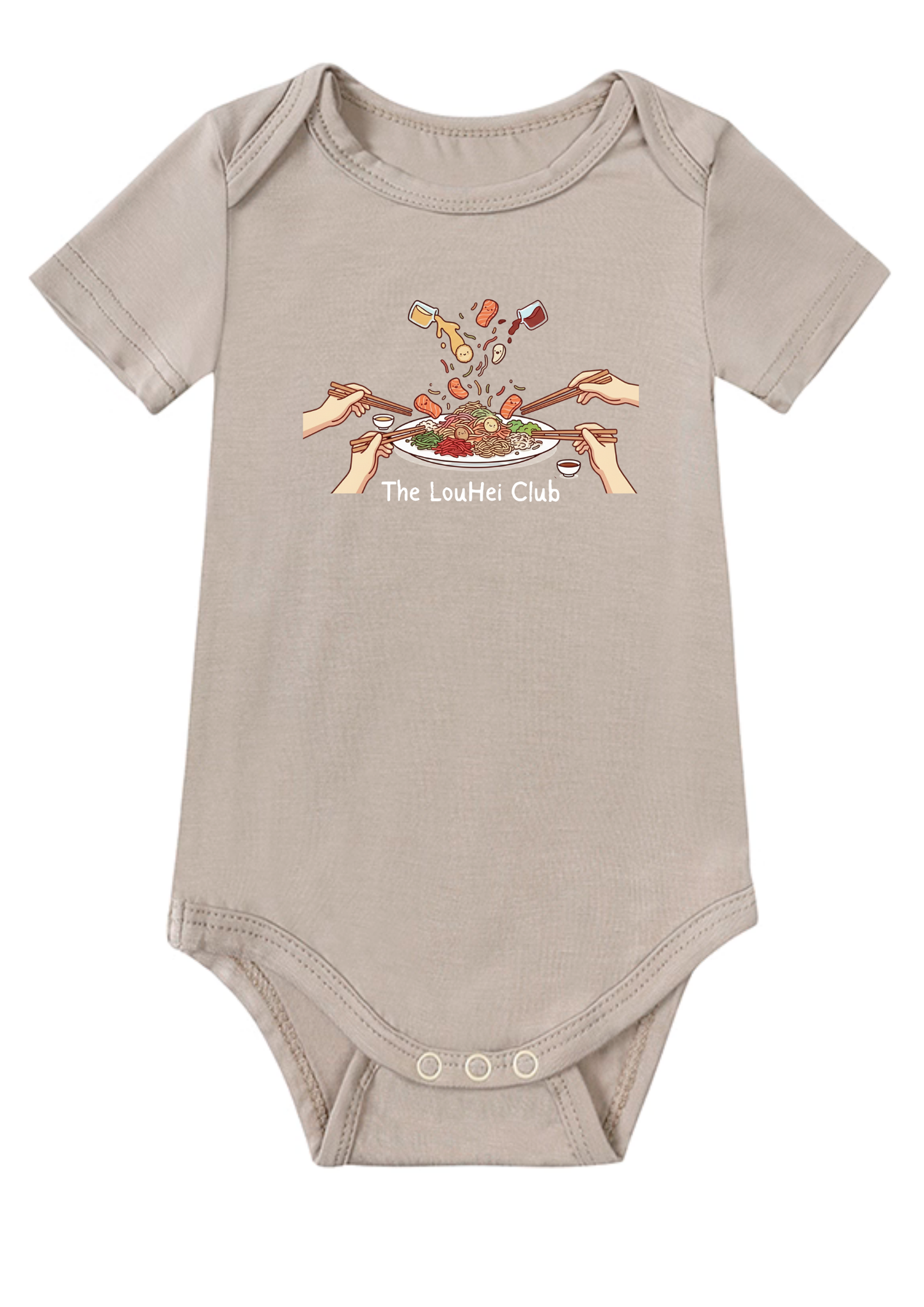 The Louhei Club Baby Onesie