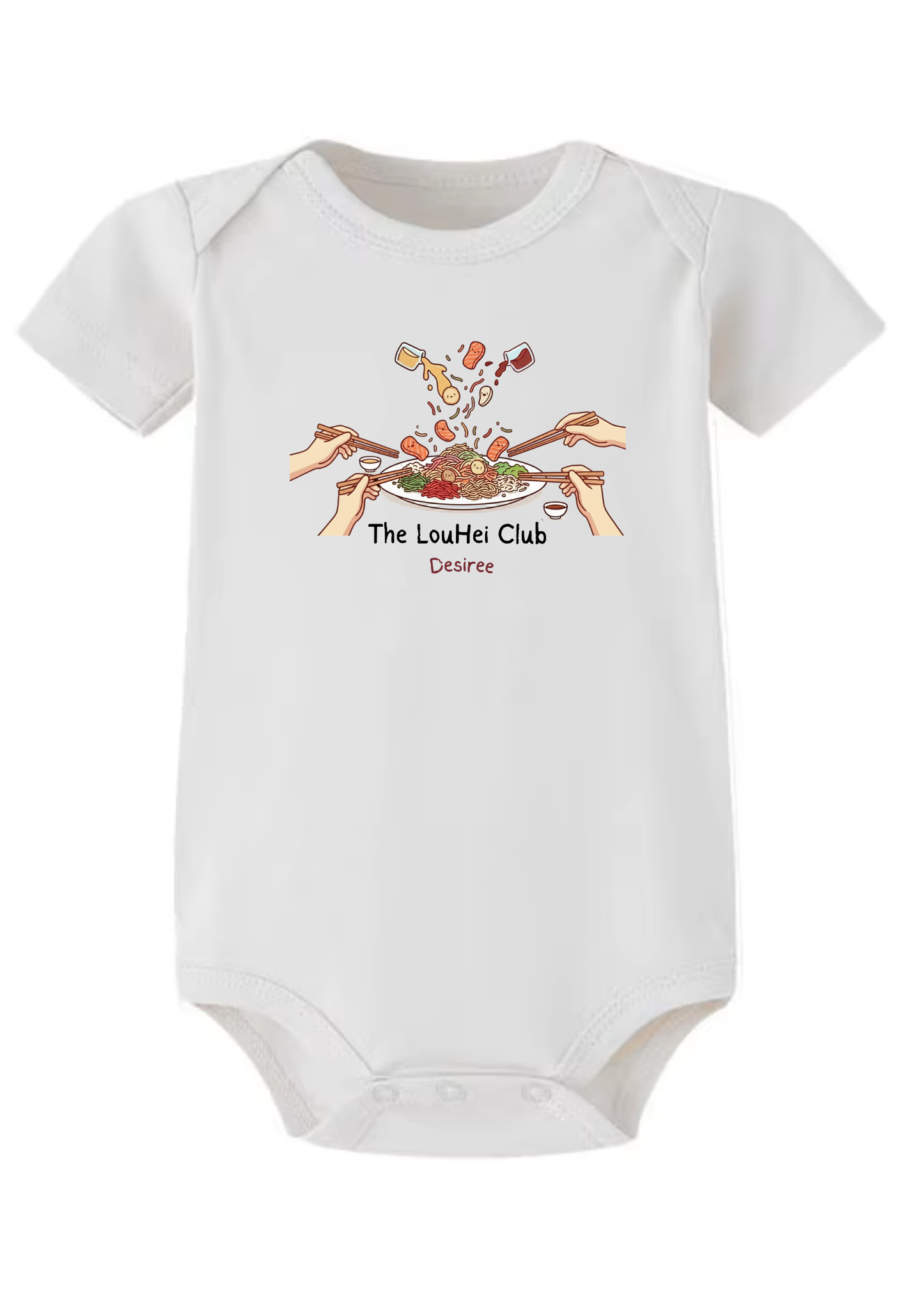 The Louhei Club Baby Onesie