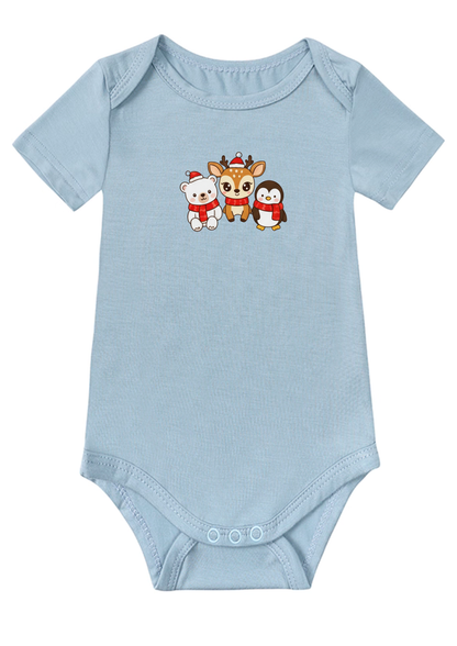 Merry 3 Friends Baby Onesie