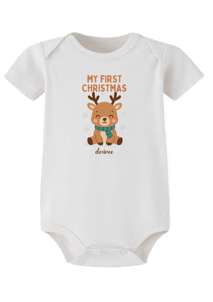 My First Christmas Baby Onesie