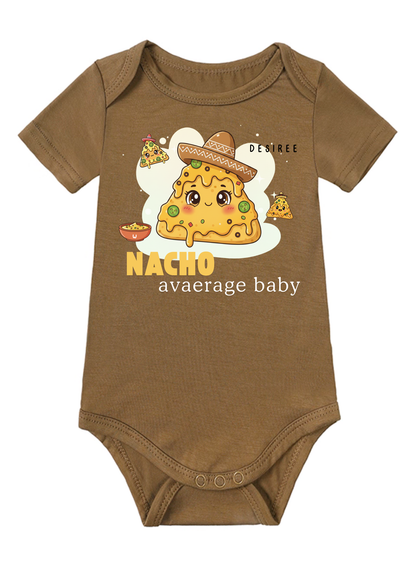 NACHO Average Baby Onesie (Bamboo Cotton)