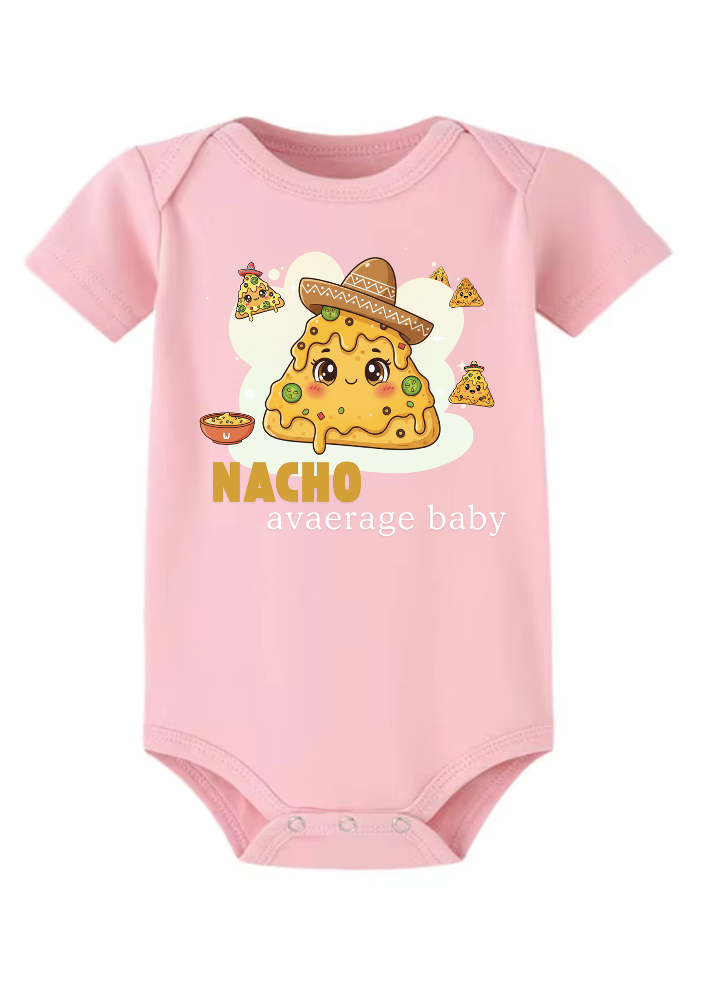 NACHO Average Baby Onesie (Organic Cotton)