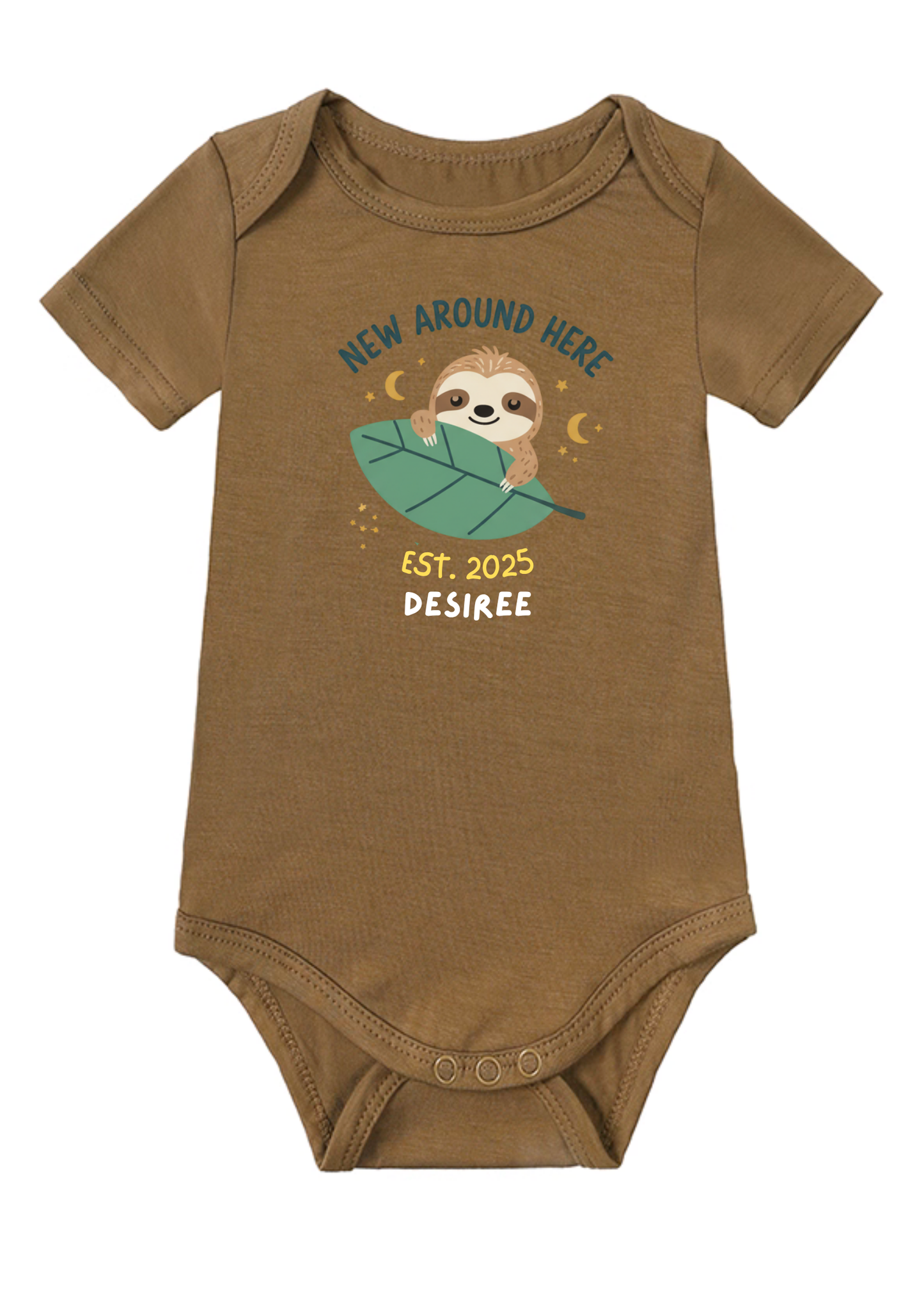 New Around Here Baby Onesie
