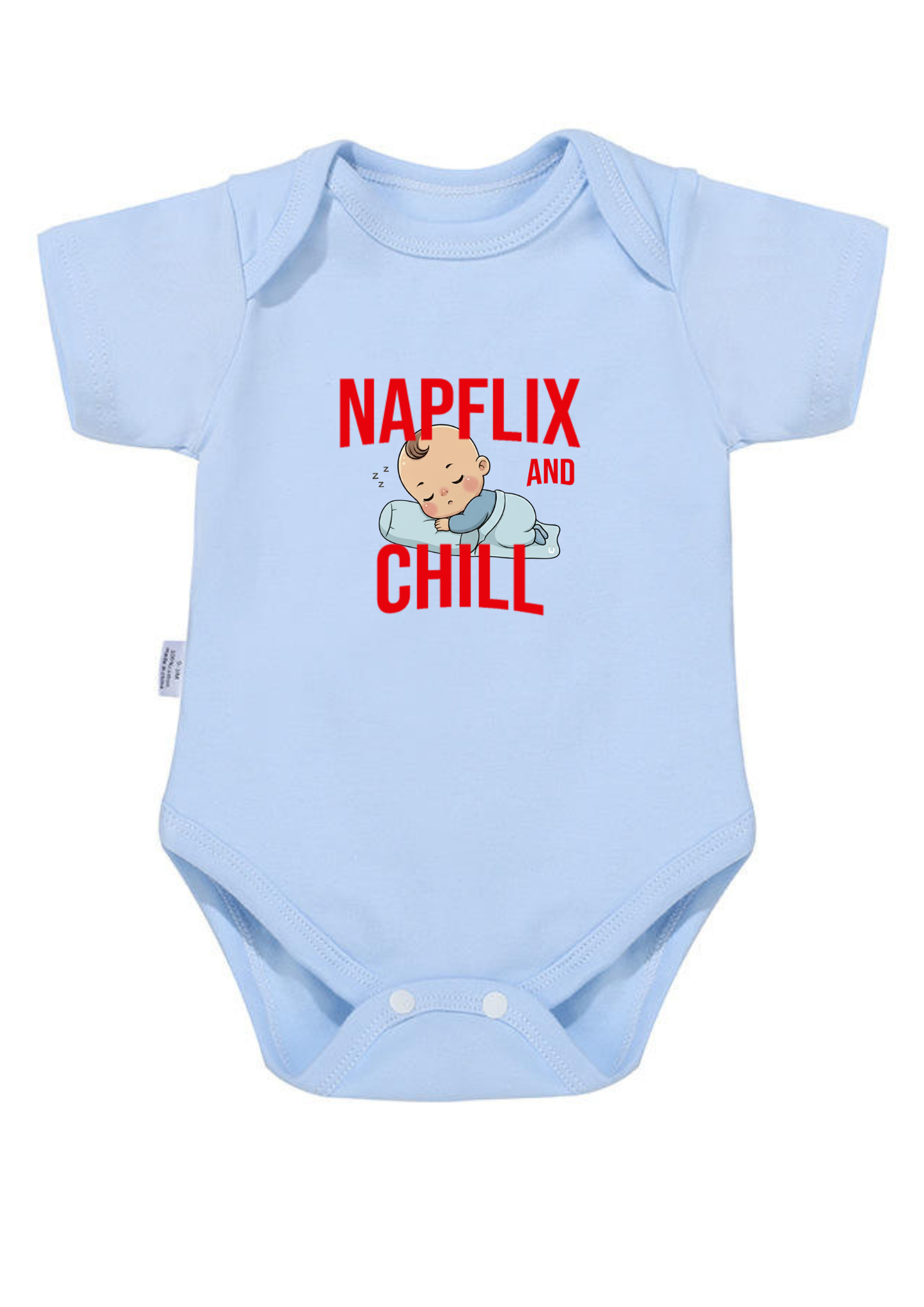 Napflix and Chill Baby Onesie