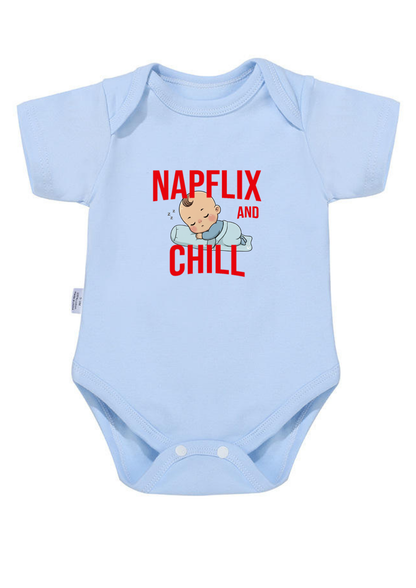 Napflix and Chill Baby Onesie