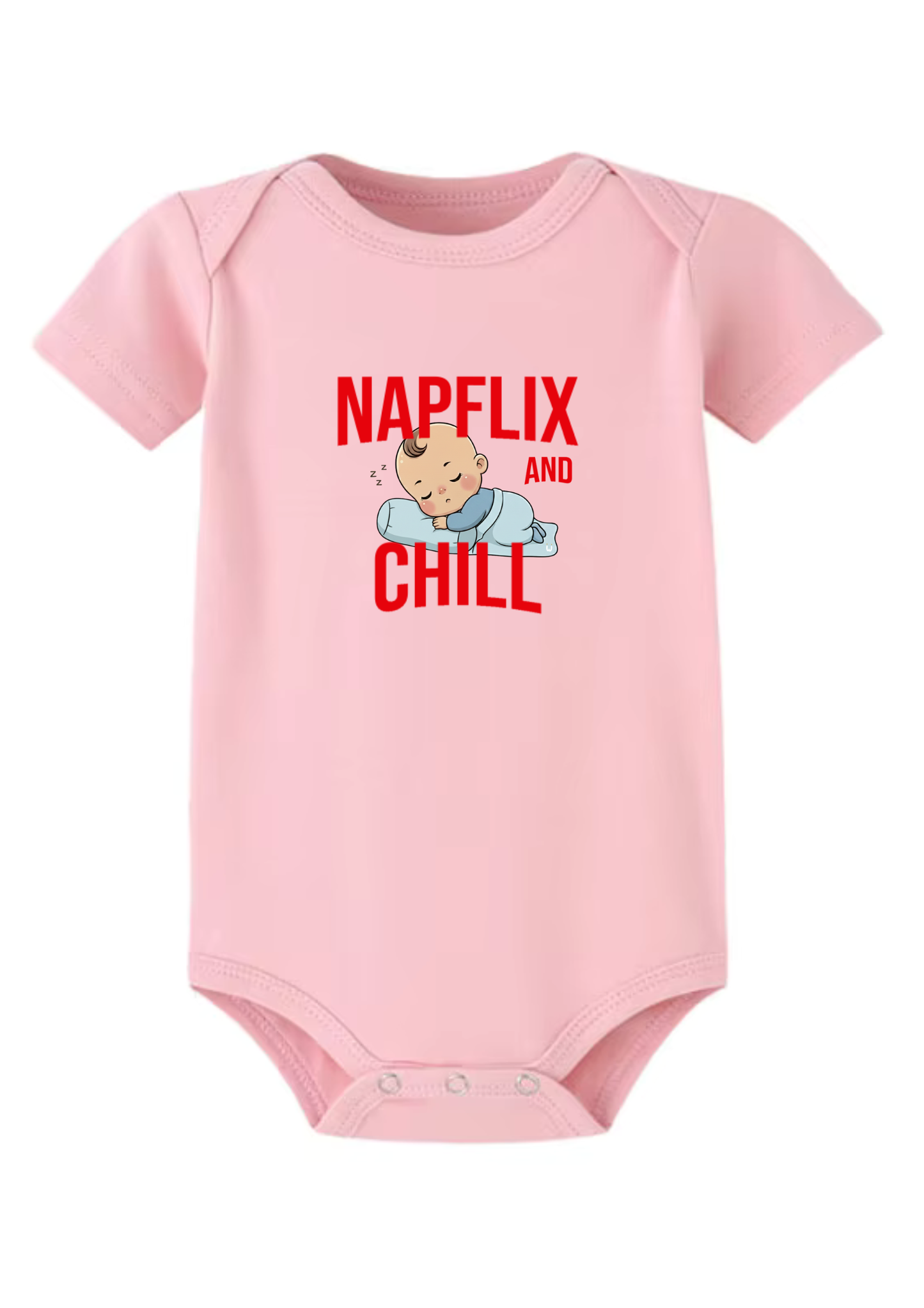 Napflix and Chill Baby Onesie