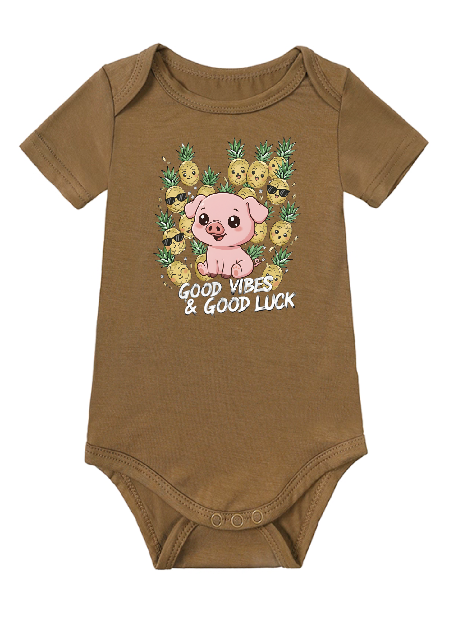 GVGL Pig Zodiac Baby Onesie