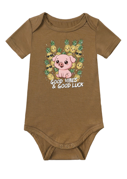 GVGL Pig Zodiac Baby Onesie