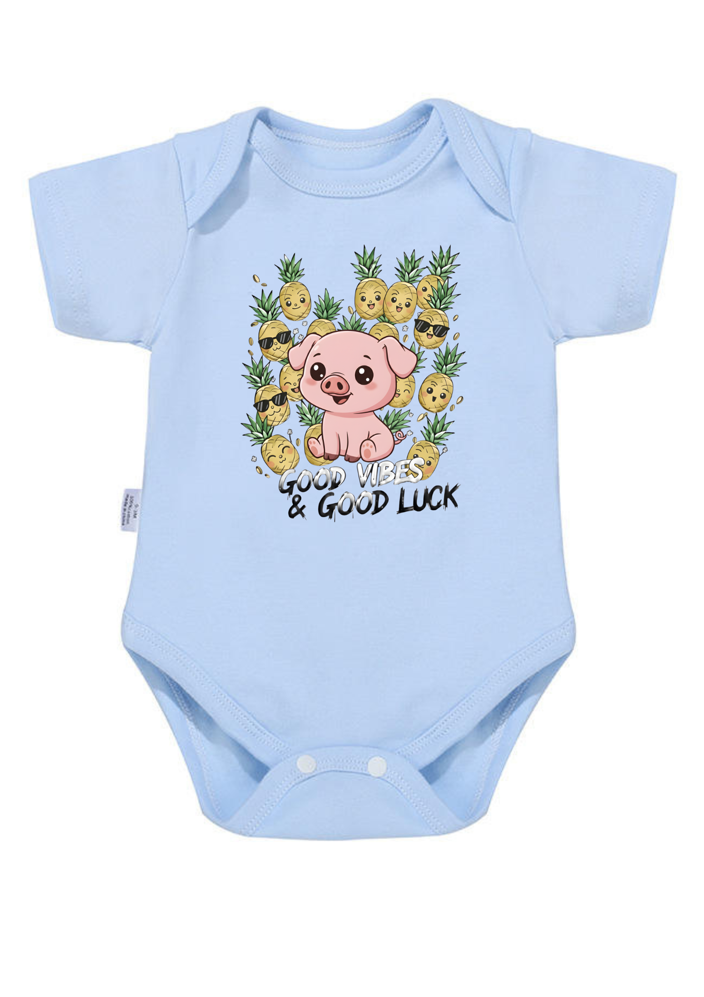 GVGL Pig Zodiac Baby Onesie
