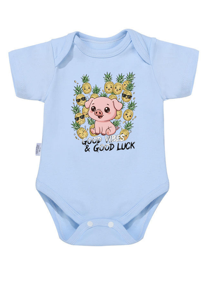 GVGL Pig Zodiac Baby Onesie