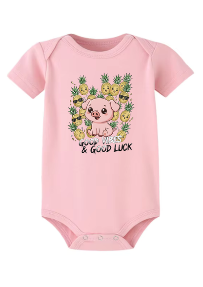 GVGL Pig Zodiac Baby Onesie