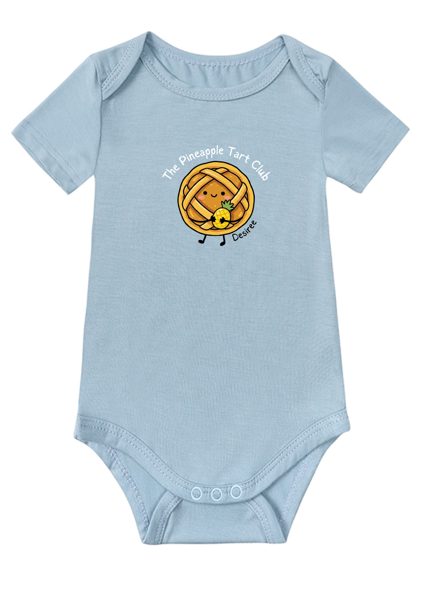 The Pineapple Tart Club Baby Onesie