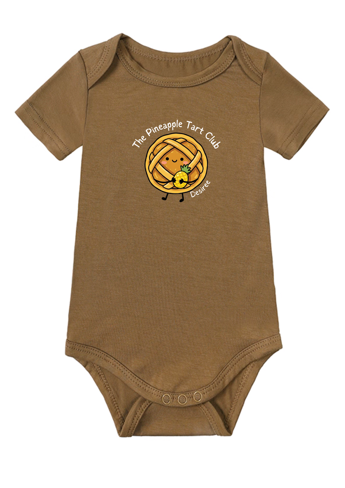 The Pineapple Tart Club Baby Onesie