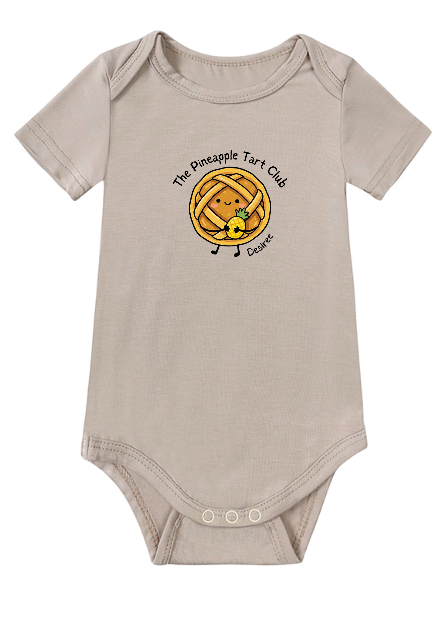 The Pineapple Tart Club Baby Onesie