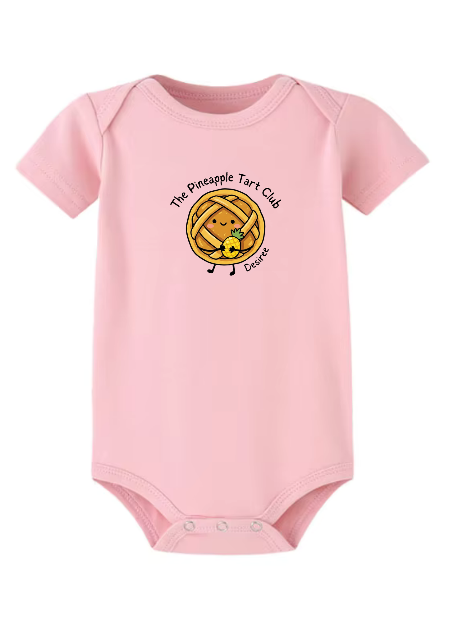 The Pineapple Tart Club Baby Onesie
