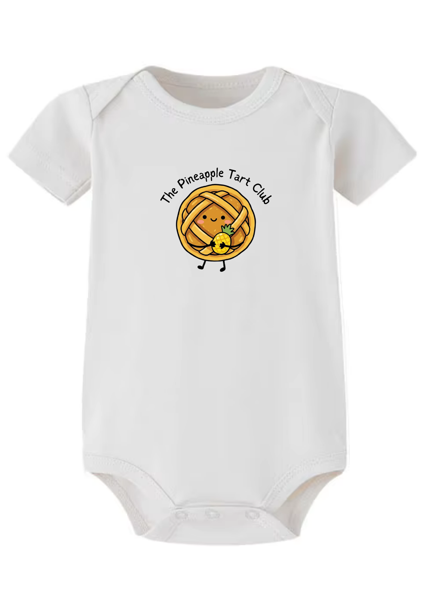 The Pineapple Tart Club Baby Onesie