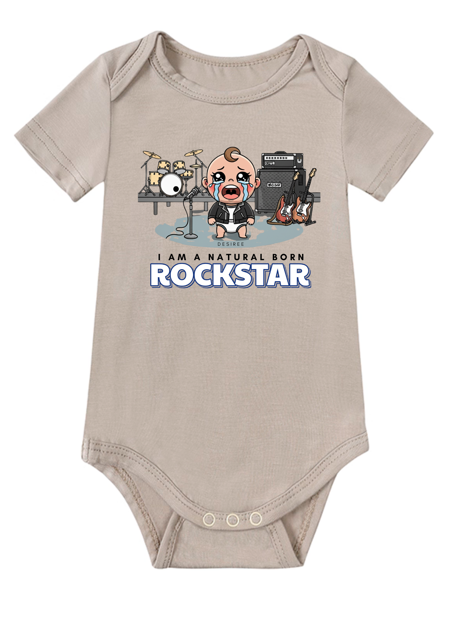 Rockstar Onesie (Bamboo Cotton)