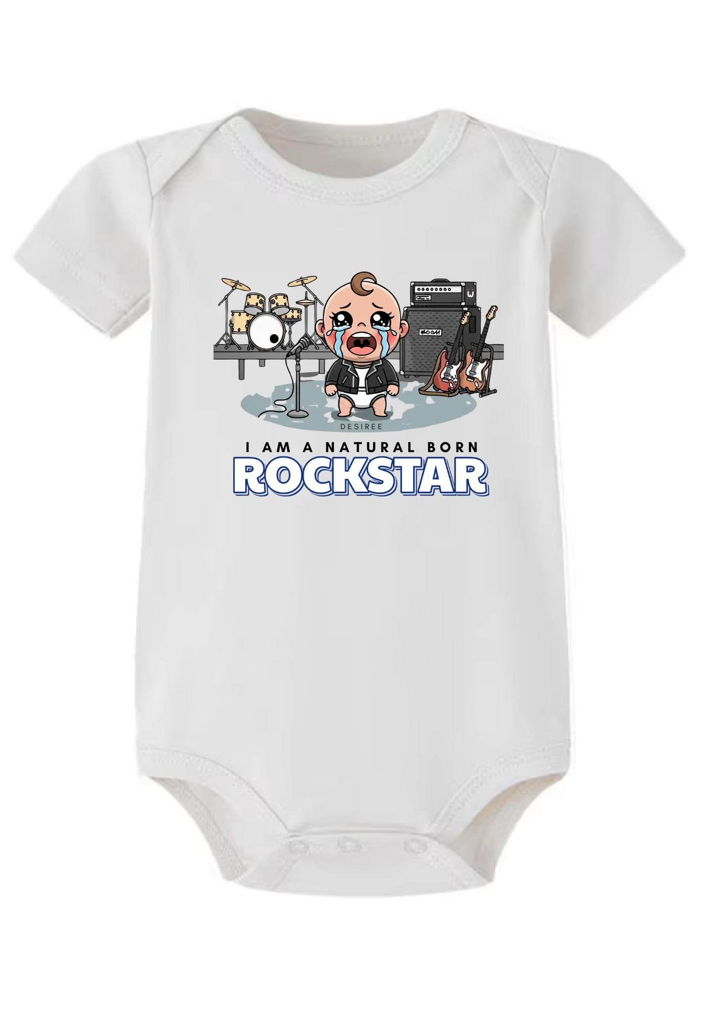 Rockstar Onesie (Organic Cotton)