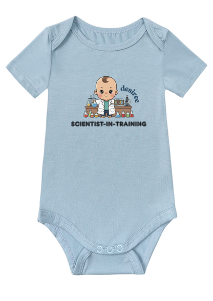 Scientist-in-Training Onesie (Bamboo Cotton)