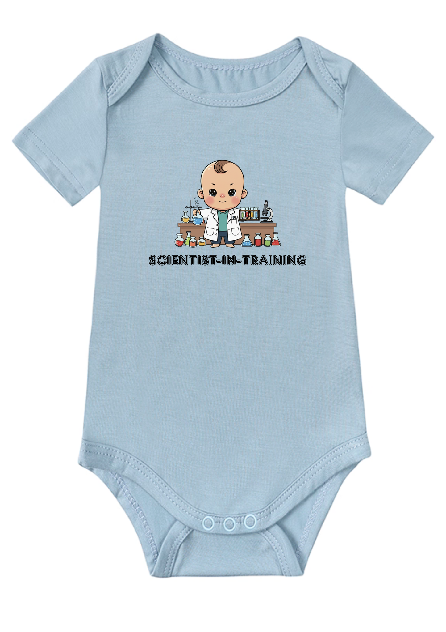 Scientist-in-Training Onesie (Bamboo Cotton)