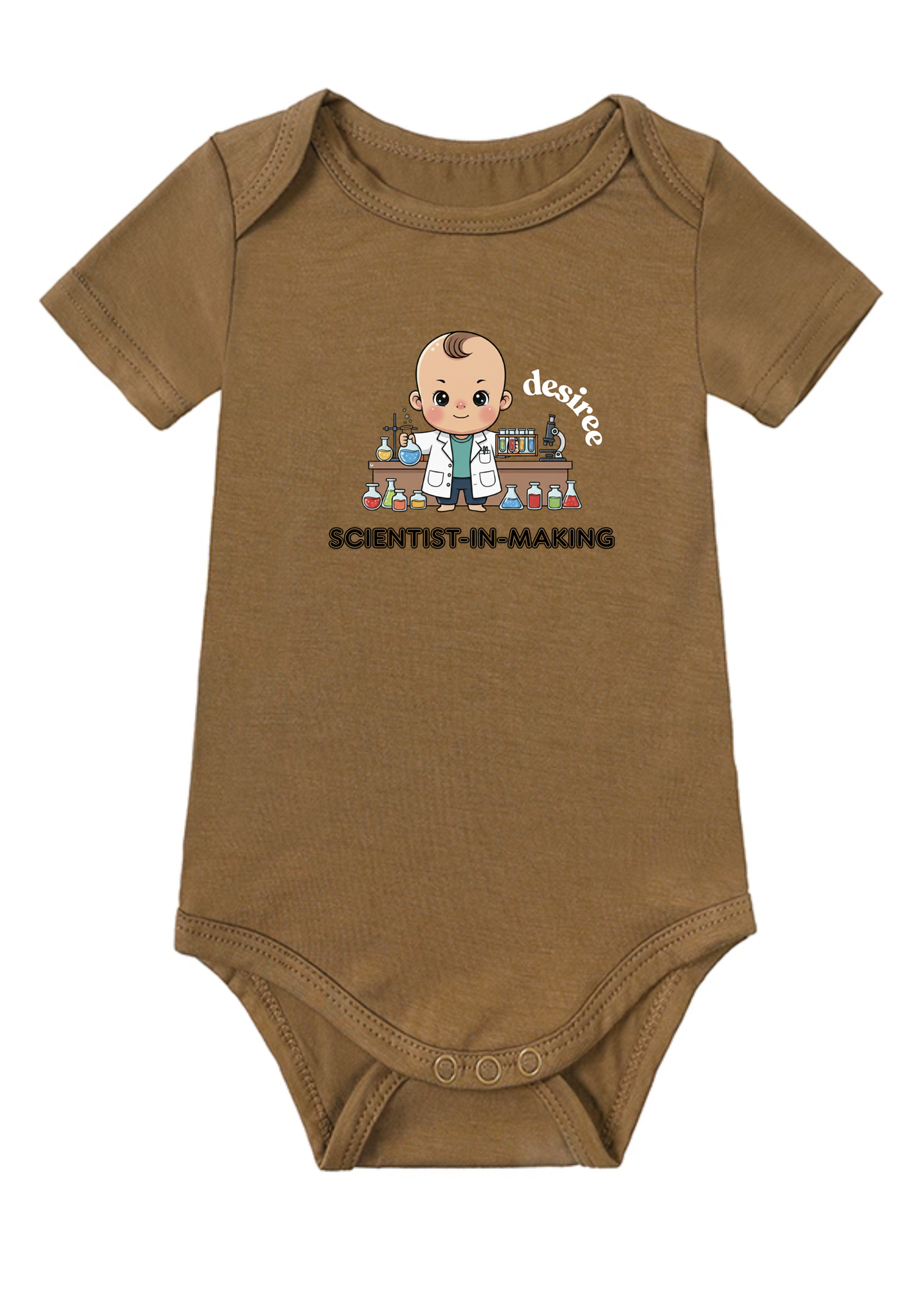 Scientist-in-Making Onesie (Bamboo Cotton)