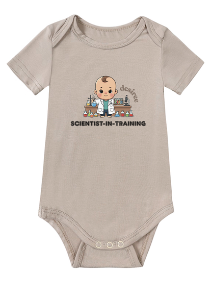 Scientist-in-Training Onesie (Bamboo Cotton)