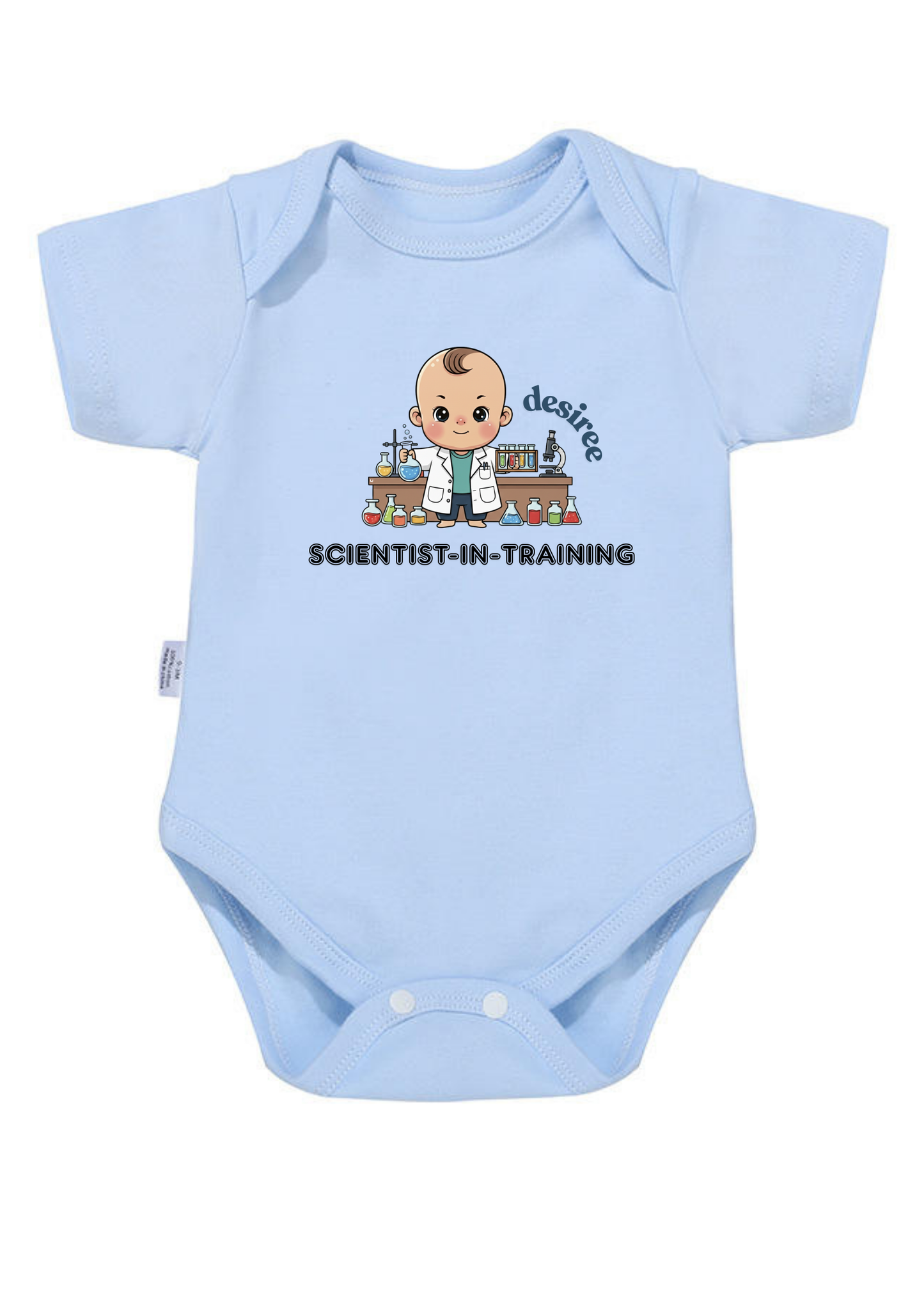 Scientist-in-Training Onesie (Organic Cotton)