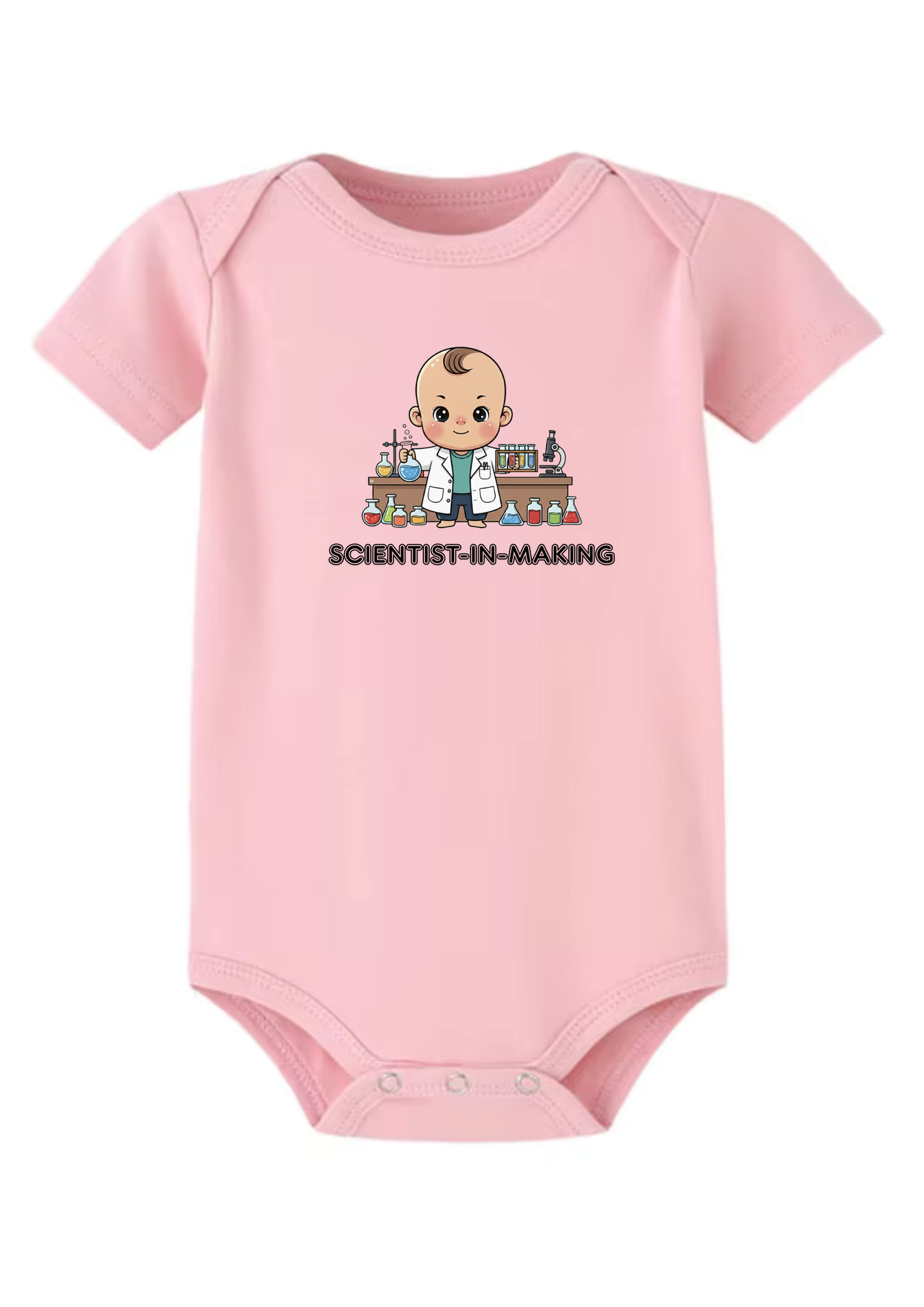 Scientist-in-Making Onesie (Organic Cotton)