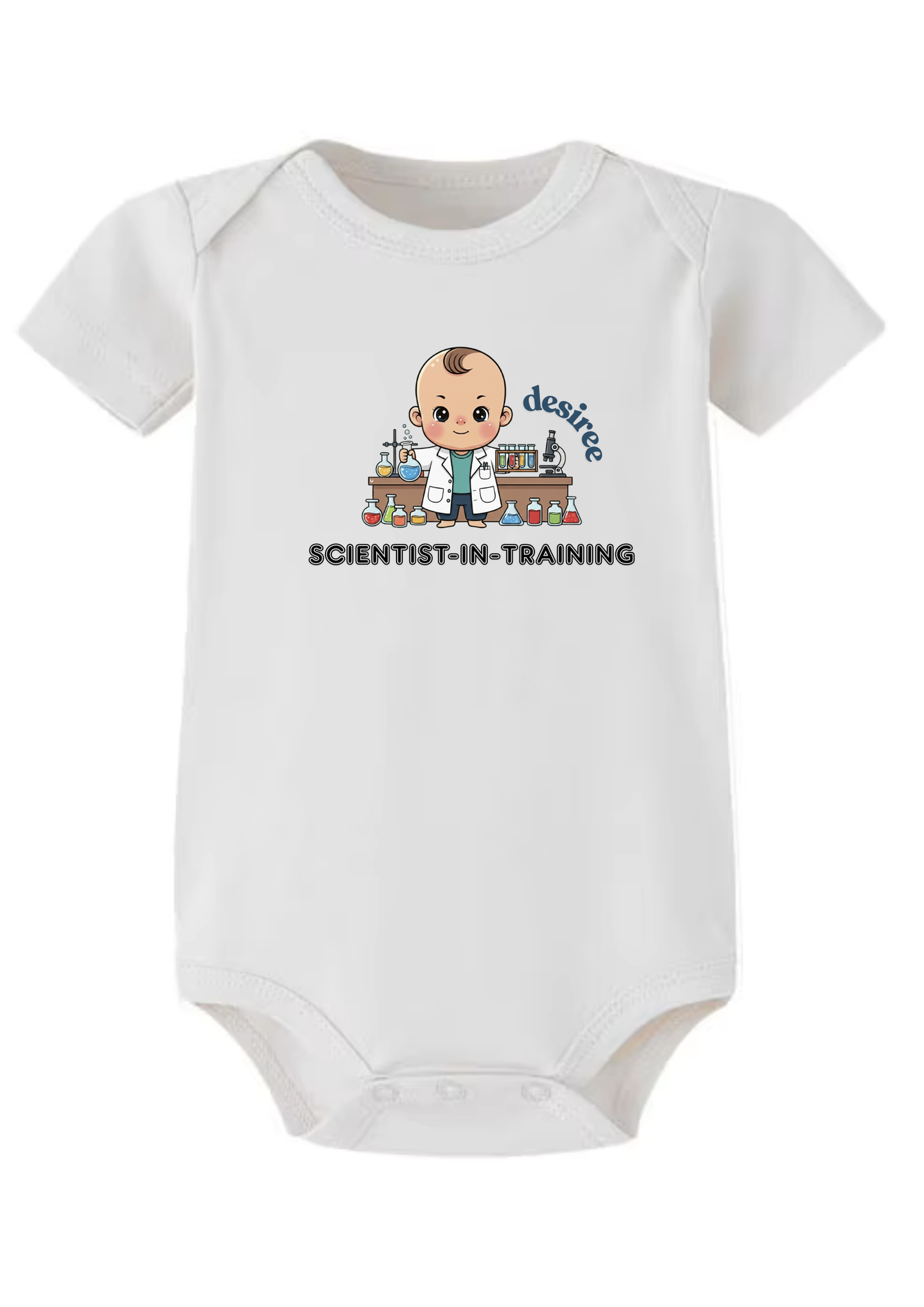 Scientist-in-Training Onesie (Organic Cotton)
