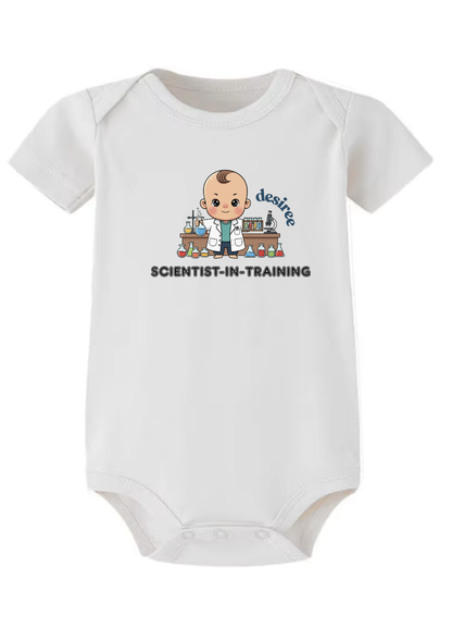 Scientist-in-Training Onesie (Organic Cotton)