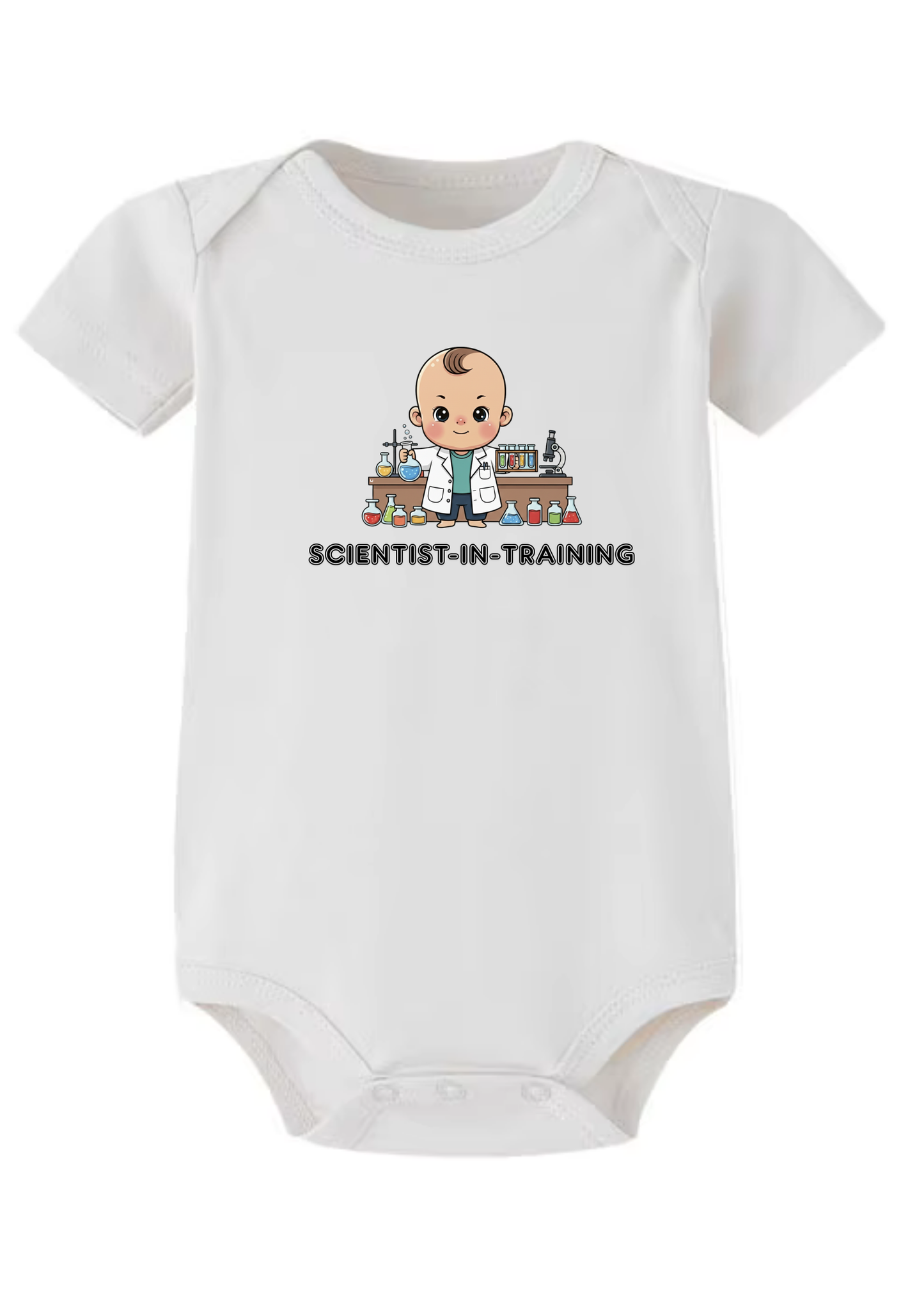 Scientist-in-Training Onesie (Organic Cotton)