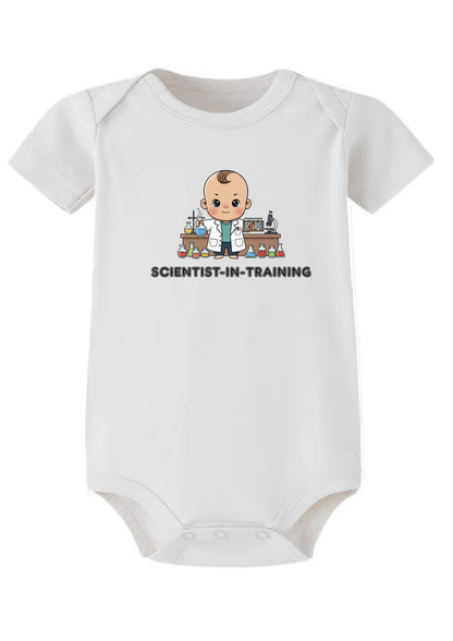 Scientist-in-Training Onesie (Organic Cotton)