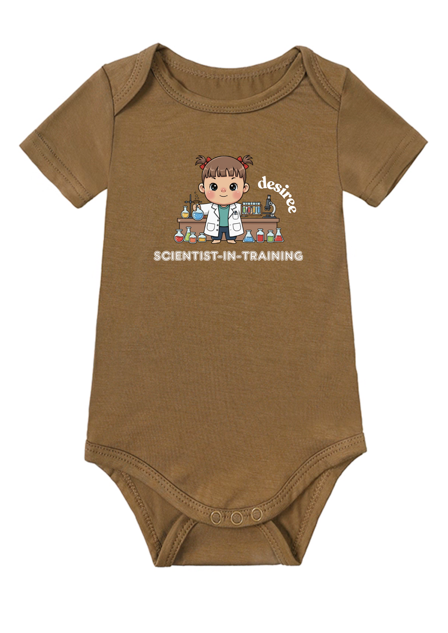 Scientist-in-Training Onesie (Bamboo Cotton)