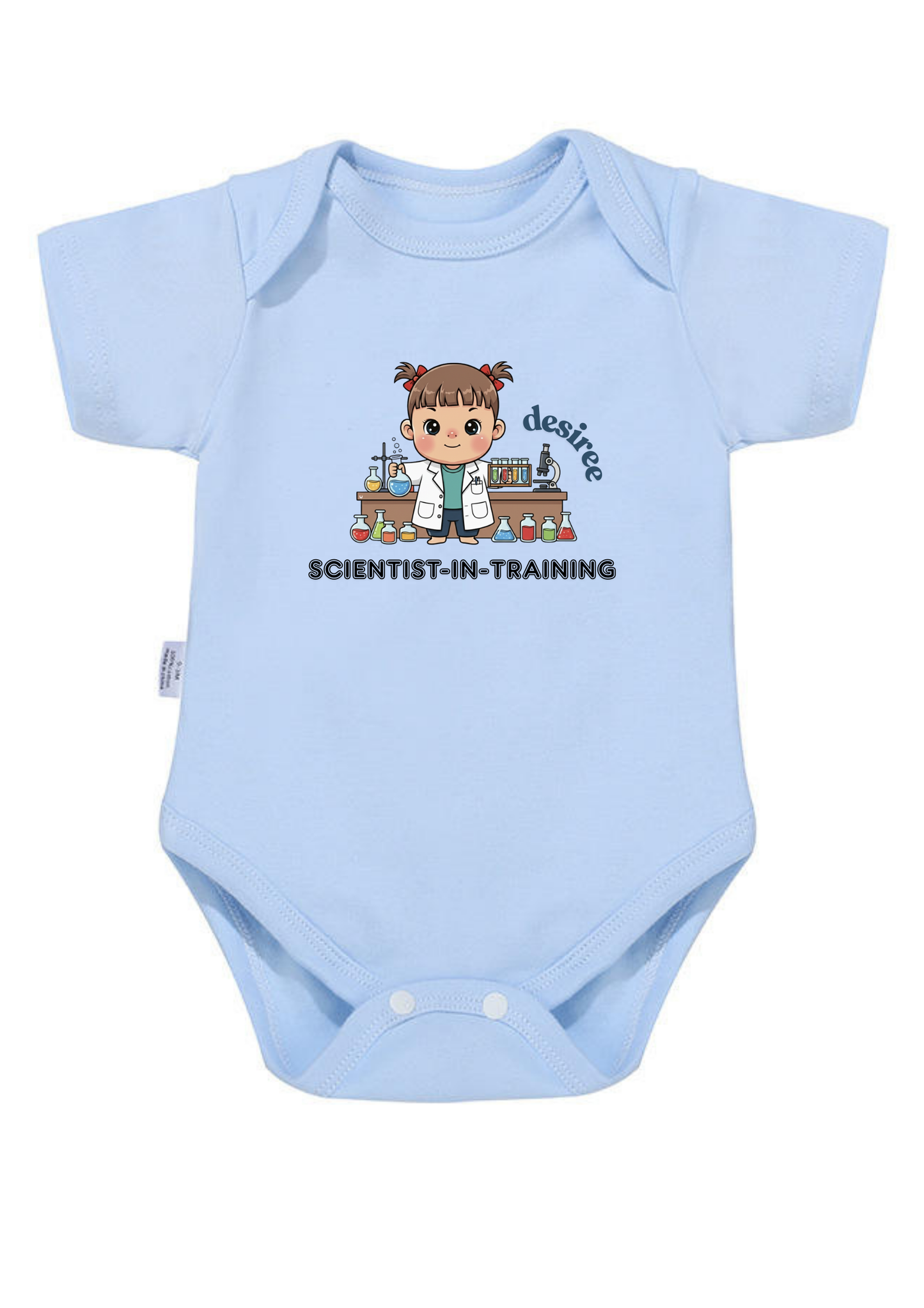 Scientist-in-Training Onesie (Organic Cotton)