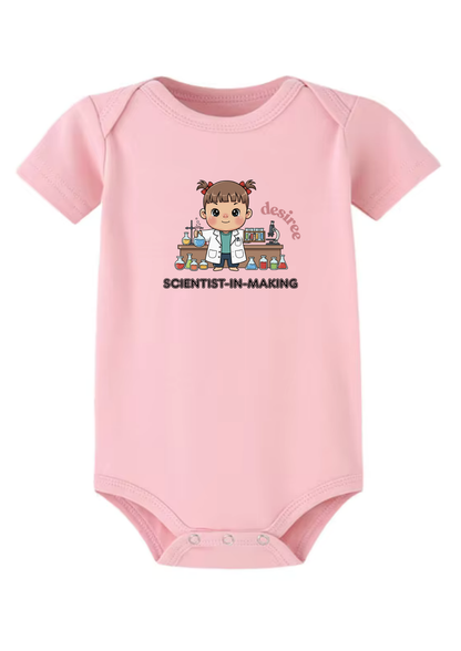 Scientist-in-Making Onesie (Organic Cotton)