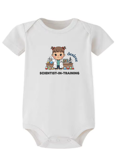 Scientist-in-Training Onesie (Organic Cotton)