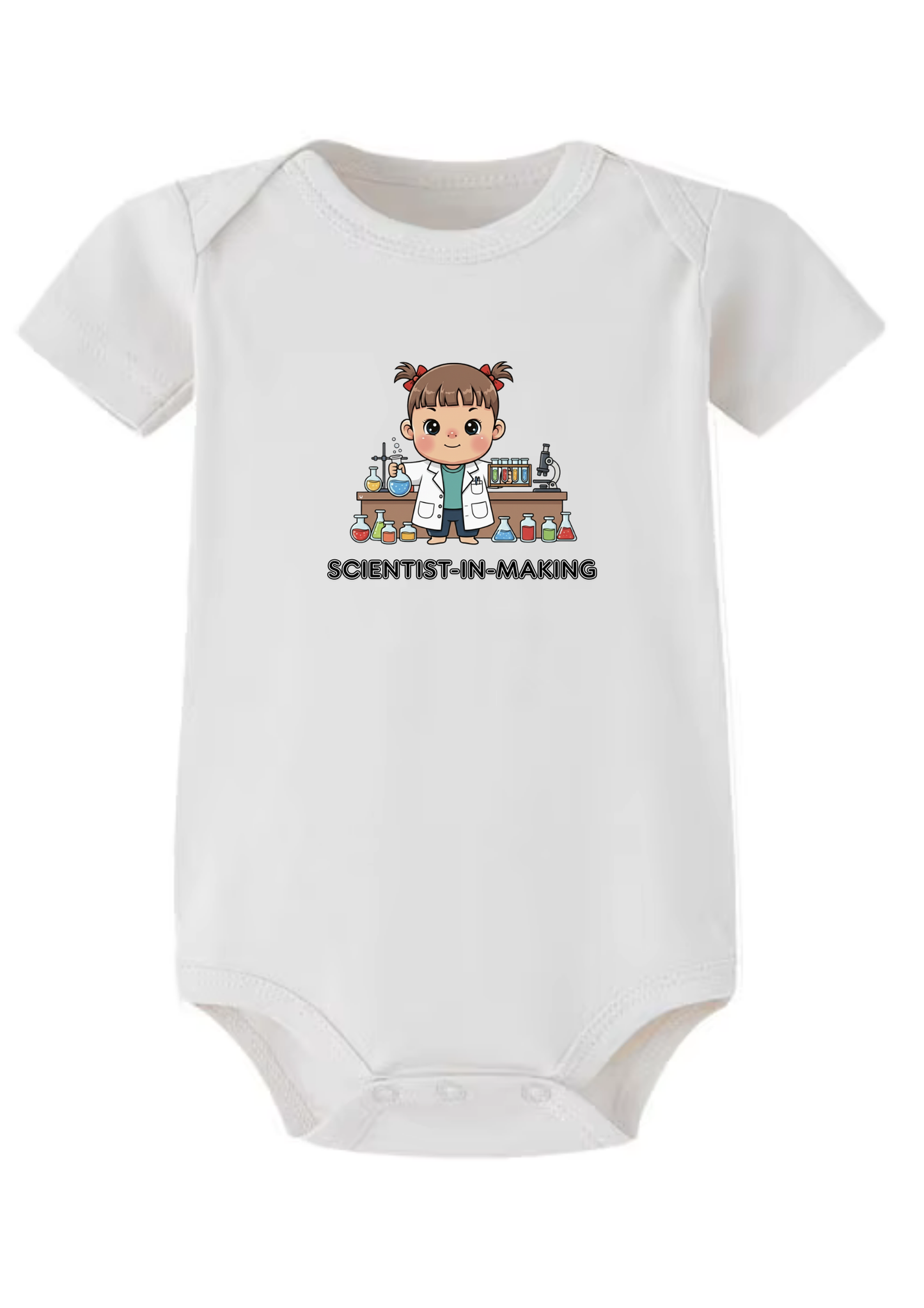 Scientist-in-Making Onesie (Organic Cotton)