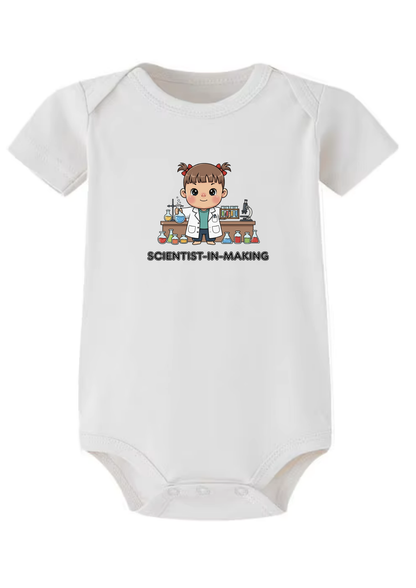 Scientist-in-Making Onesie (Organic Cotton)