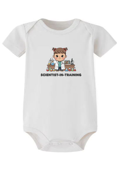 Scientist-in-Training Onesie (Organic Cotton)