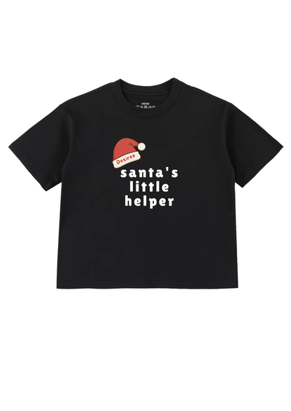 Santa's Little Helper B Kids T-Shirt