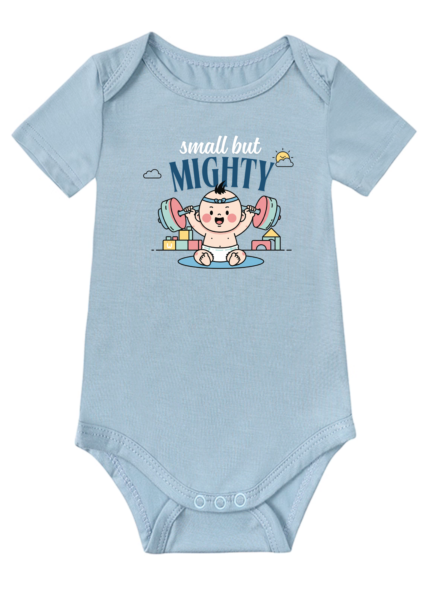 Small but Mighty Onesie  (Bamboo Cotton)