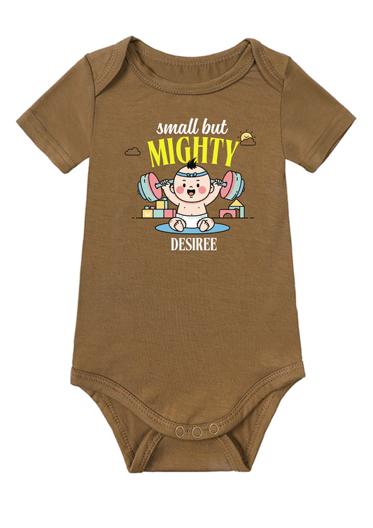 Small but Mighty Onesie  (Bamboo Cotton)