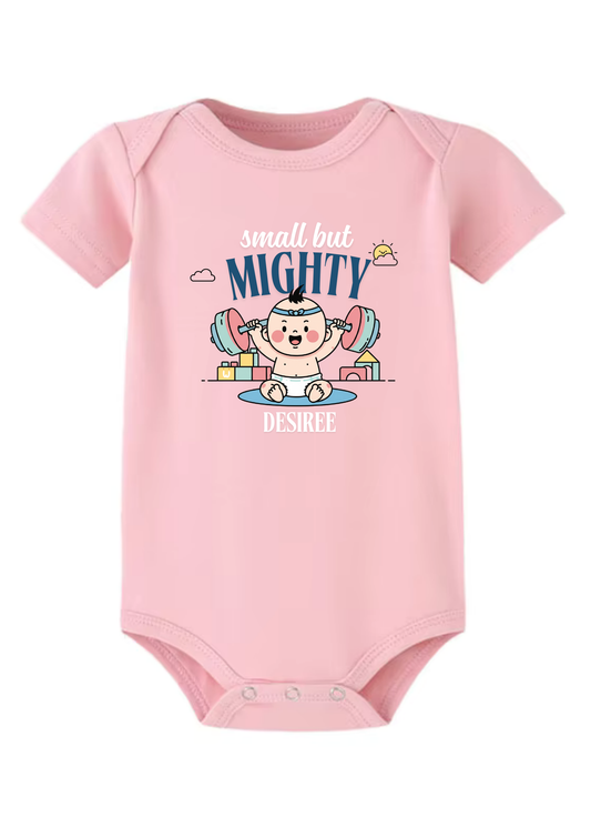 Small but Mighty Baby Onesie