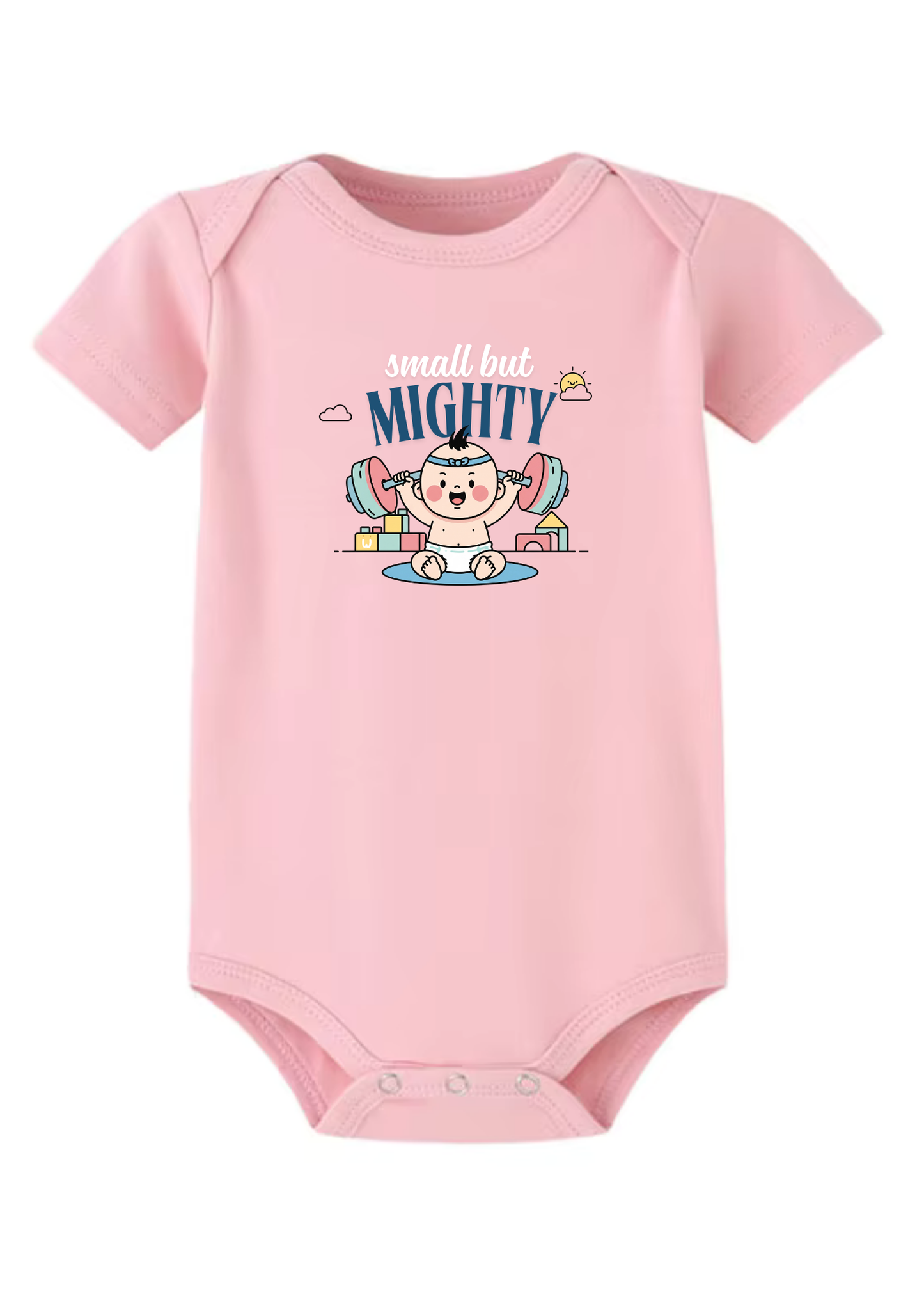 Small but Mighty Baby Onesie