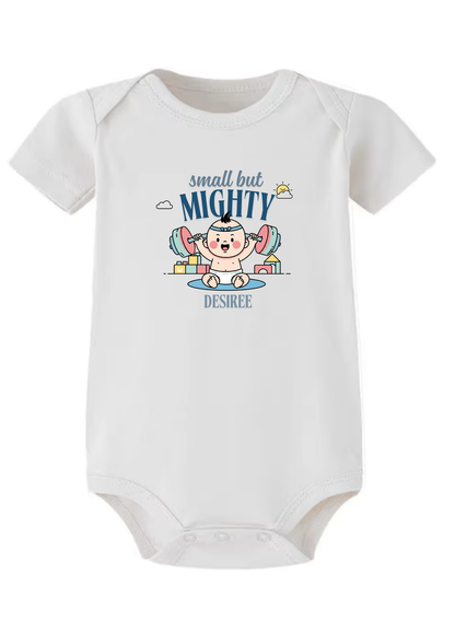 Small but Mighty Baby Onesie