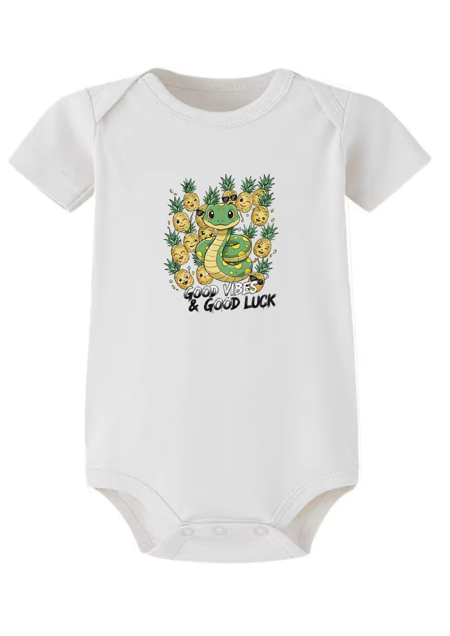 GVGL Snake Zodiac Baby Onesie