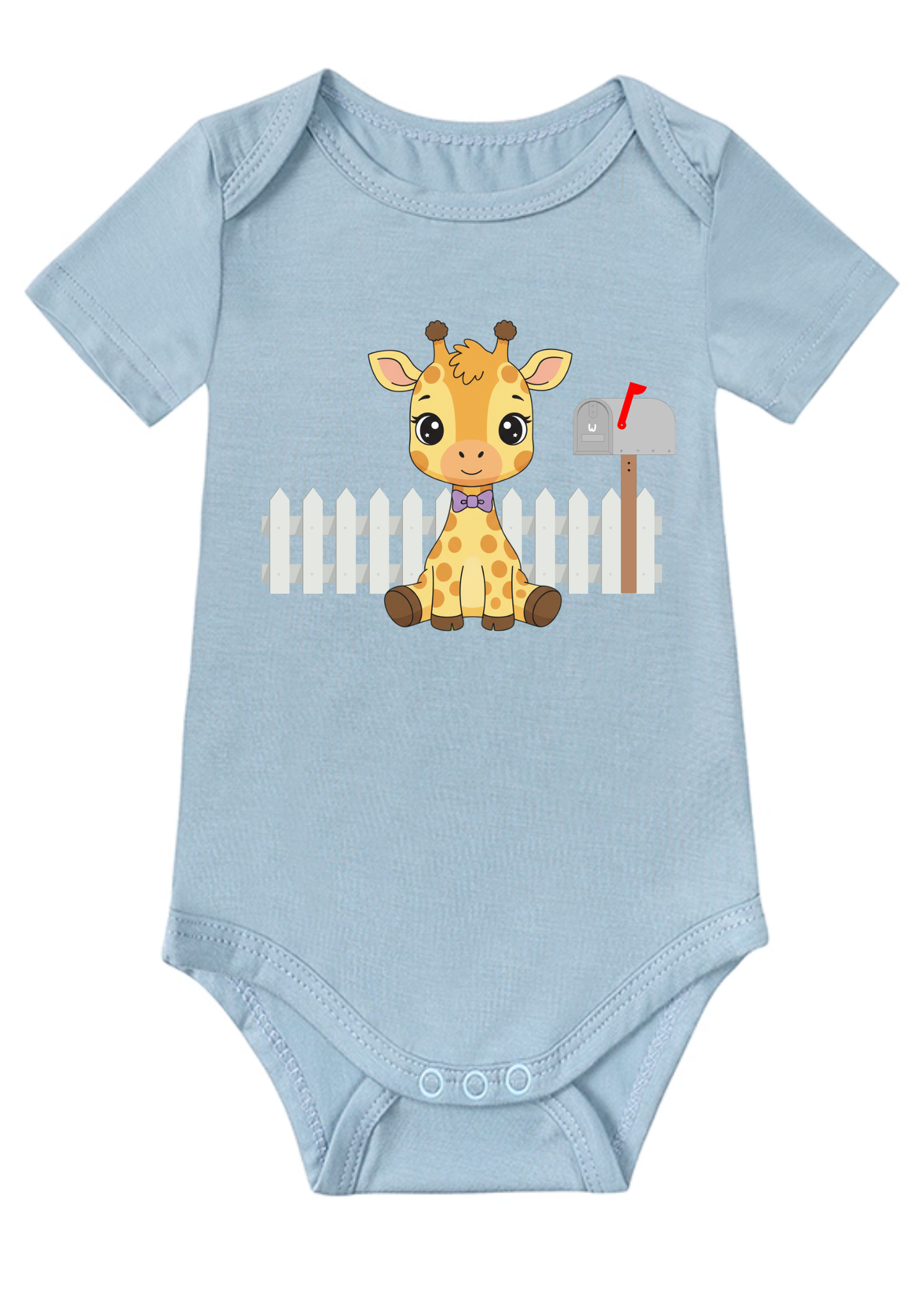 Sunny Giraffe Onesie (Bamboo Cotton)