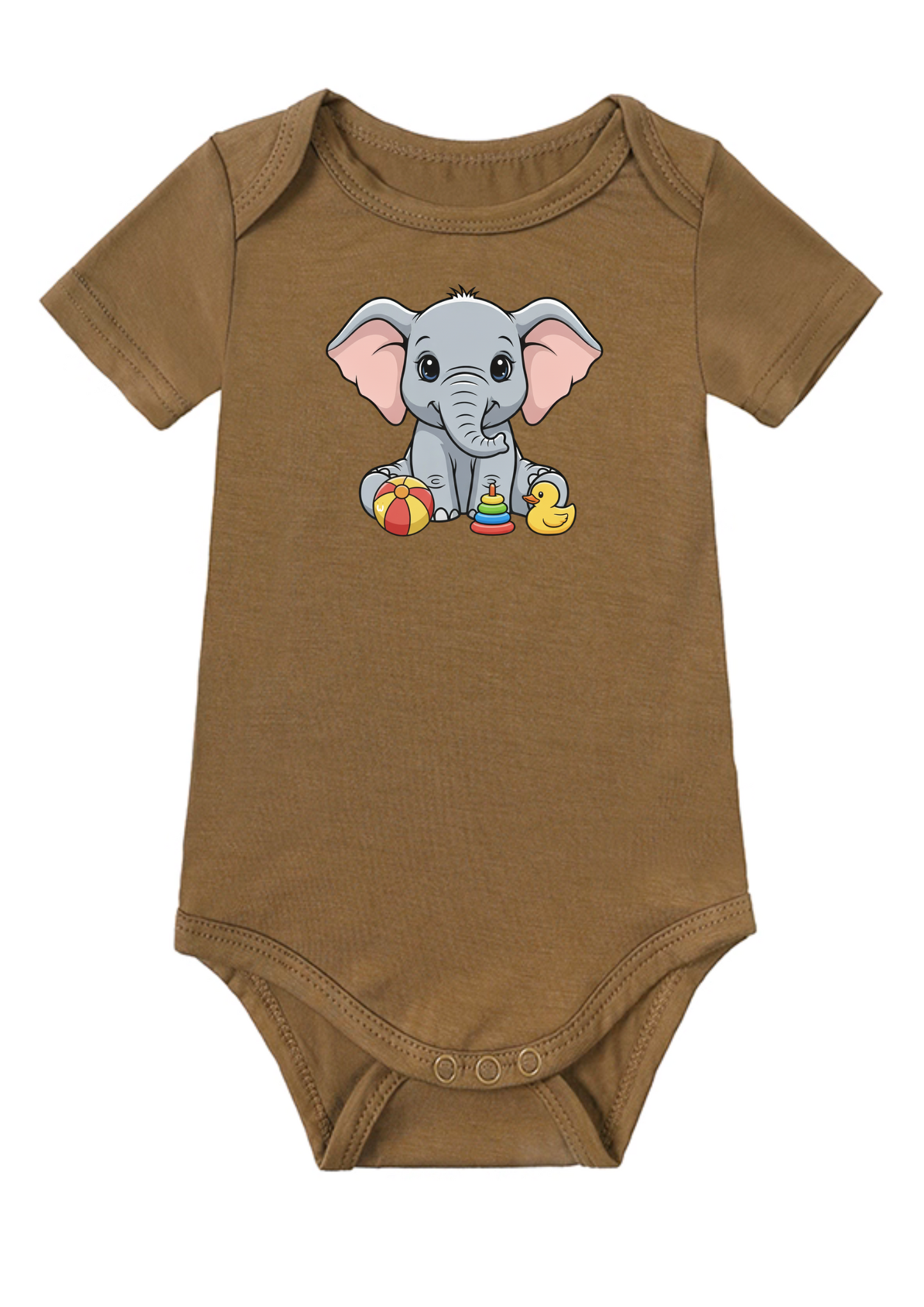 Sweet Elephant Onesie (Bamboo Cotton)