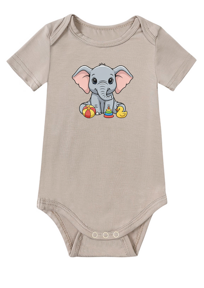 Sweet Elephant Onesie (Bamboo Cotton)